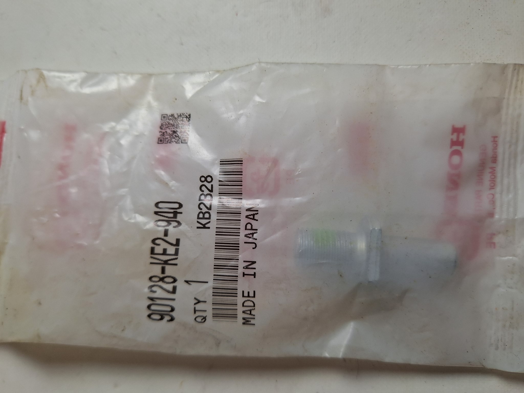 Picture of SCHRAUBE  90128-KE2-940  CG 125 C